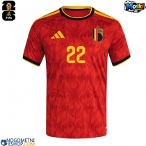 Moški Nogometni dresi Belgija Alexis Saelemaekers #22 Domači SP 2026 Kratek Rokav